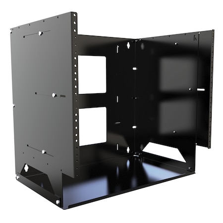 Hammond 8U ADJ WALL RACK WITH SHELF APBS198UBK